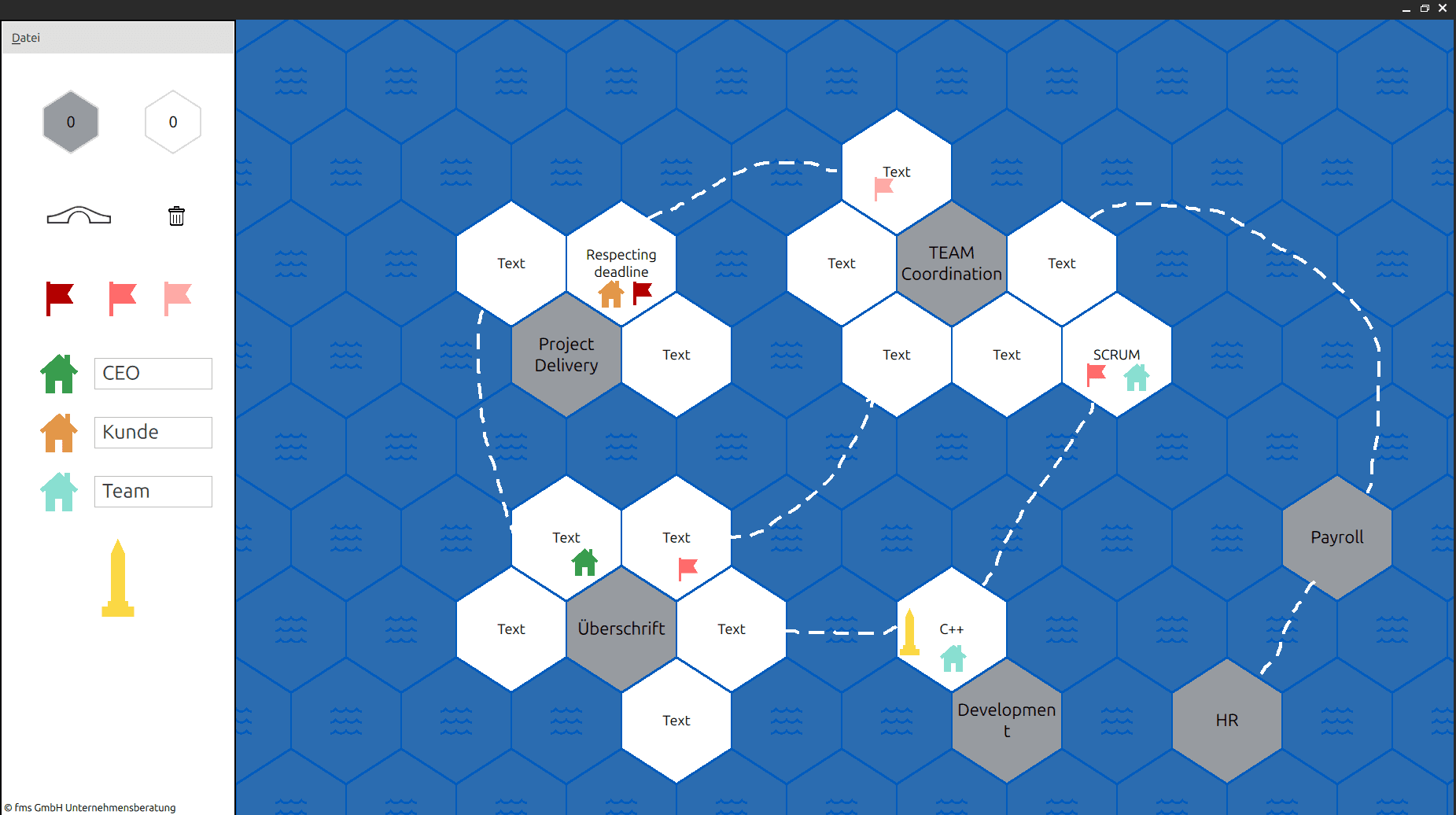 Interactive Coaching Map — Drag & Drop with QML & Python project preview