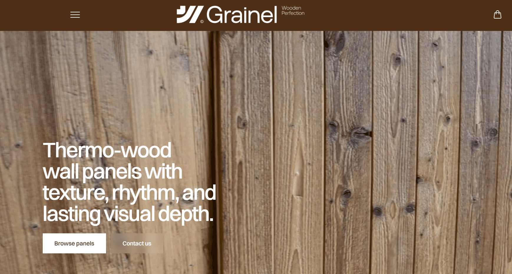 Grainel - Multilingual Product Catalog and Quote Website project preview