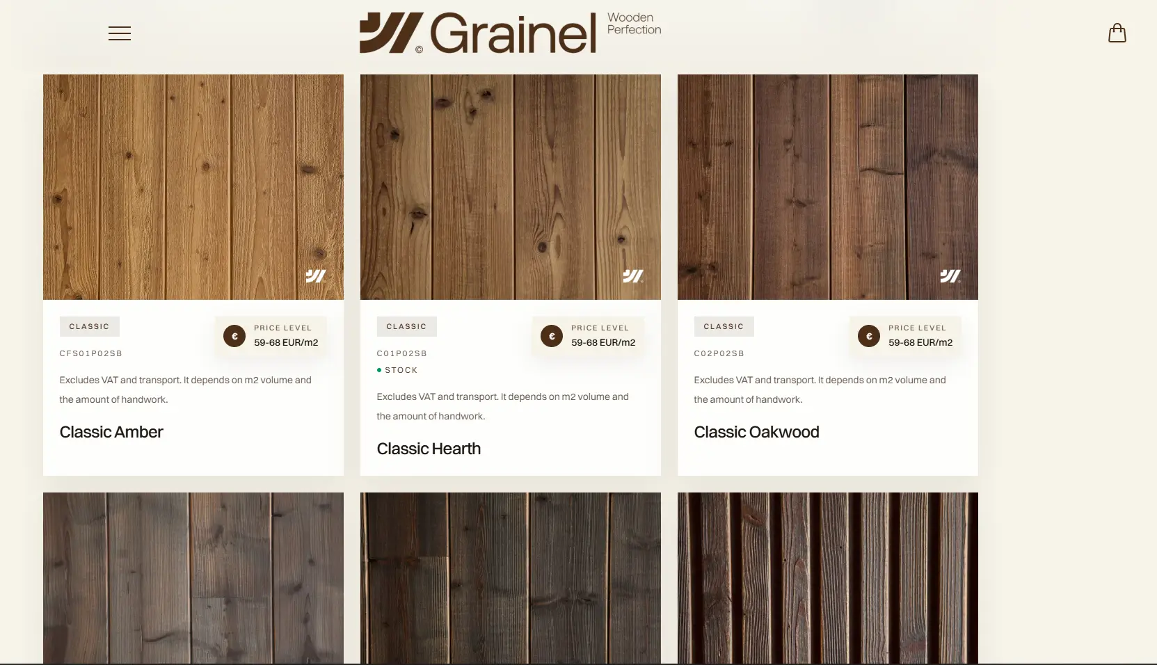 Grainel - Multilingual Product Catalog and Quote Website screenshot 3