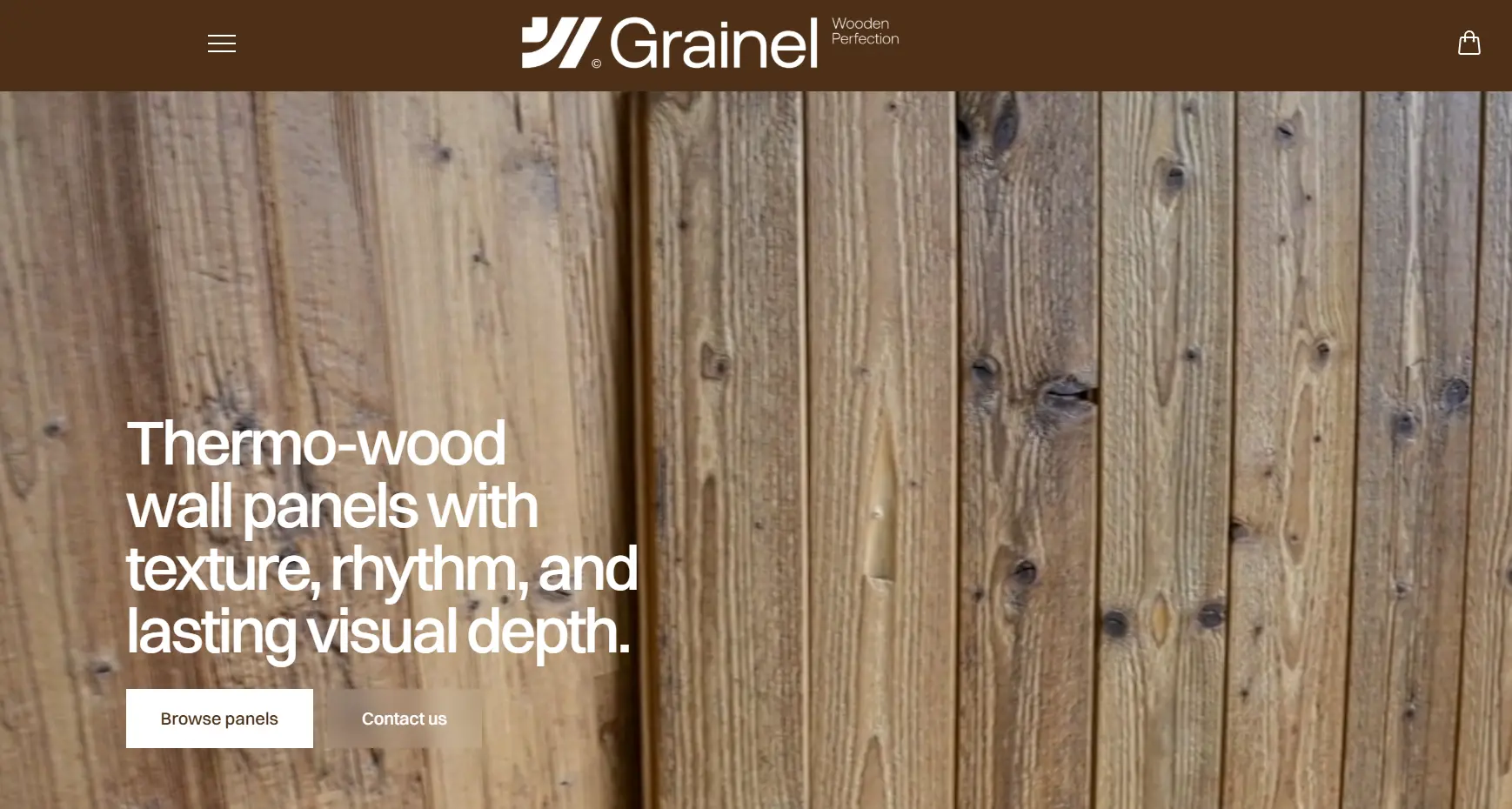 Grainel - Multilingual Product Catalog and Quote Website project preview